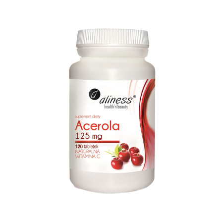 ALINESS ACEROLA 125mg - 120tabl