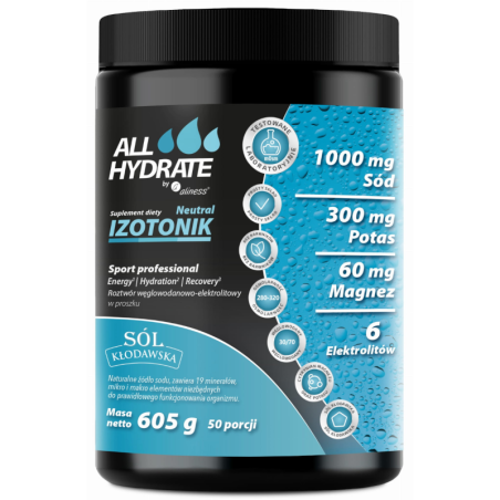 ALINESS ALLHydrate IZOTONIK Neutral 605 g - 50 por