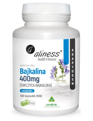 ALINESS BAJKALINA EXTRACT 85% 400mg-100kaps vege