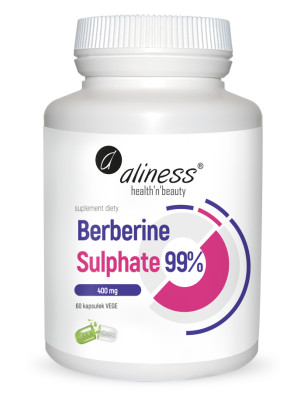 ALINESS BERBERINE SULPHATE 99% 400mg - 60kaps