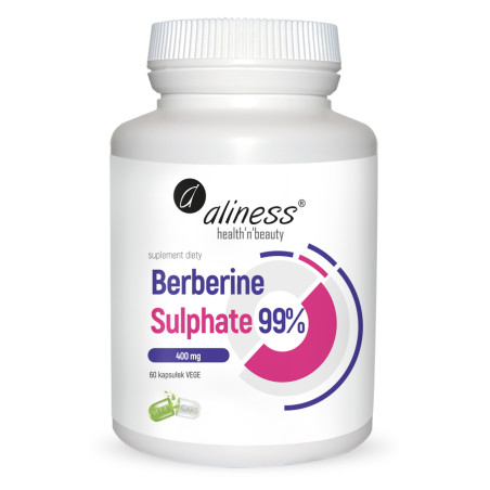 ALINESS BERBERINE SULPHATE 99% 400mg - 60kaps