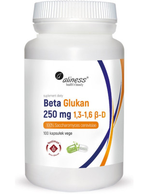 ALINESS BETA GLUKAN 250mg - 100kaps vege