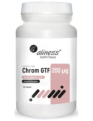 ALINESS CHROM GTF ACTIVE CR-COMPLEX 200ug -100tabl