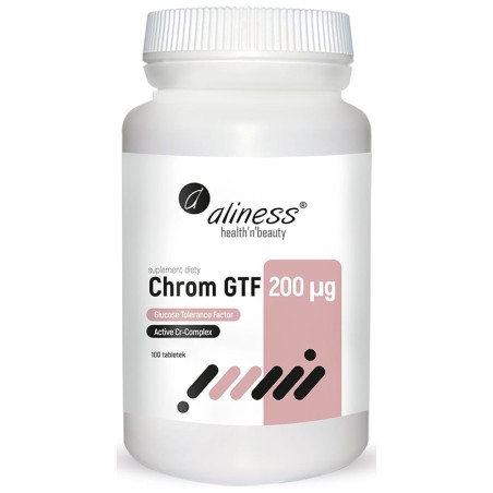 ALINESS CHROM GTF ACTIVE CR-COMPLEX 200ug -100tabl