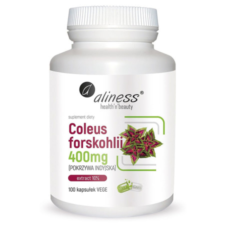 ALINESS COLEUS FORSKOHLII 10% 400mg - 100kaps