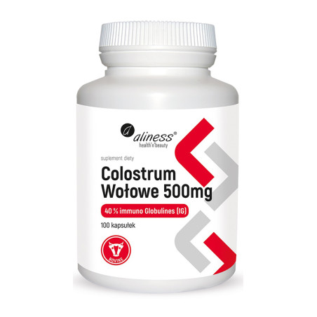 ALINESS COLOSTRUM WOŁOWE 100kaps