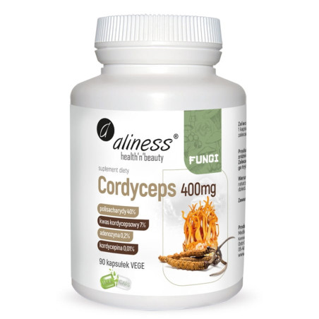 ALINESS CORDYCEPS 40/7/0,2/0,01 400 mg - 90 kaps