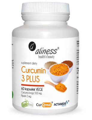 ALINESS CURCUMIN 3 PLUS 60 vege kaps.