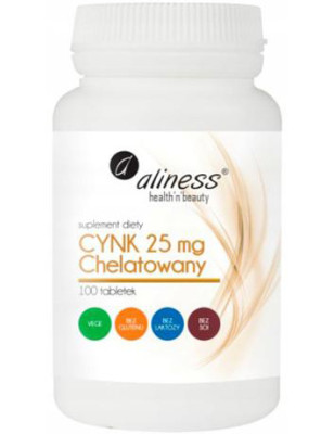 ALINESS CYNK CHELATOWANY 15mg - 100tabl