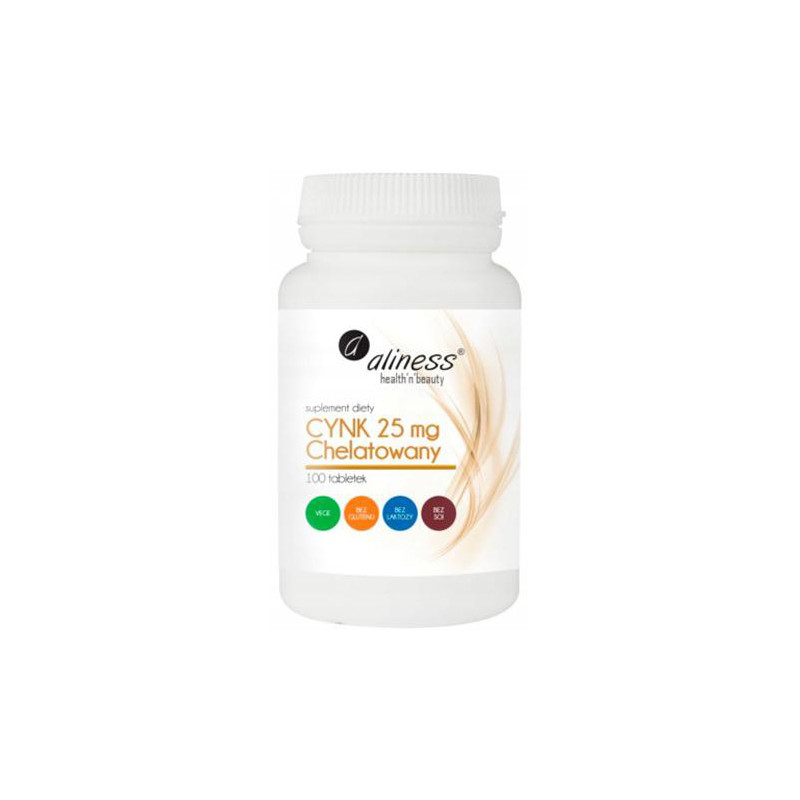 ALINESS CYNK CHELATOWANY 15mg - 100tabl ALINESS CYNK CHELATOWANY 15mg - 100tabl