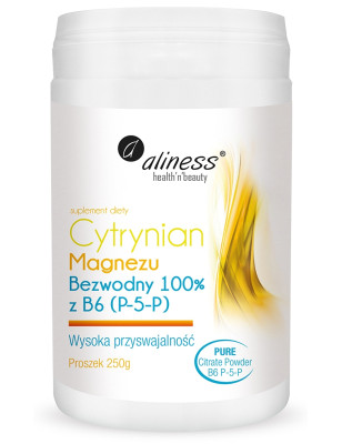 ALINESS CYTRYNIAN MAGNEZU BEZWODNY 100% z B6-250 g