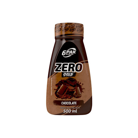 6PAK SYRUP ZERO 500ml Chocolate