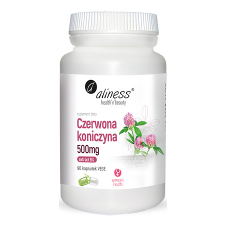 ALINESS CZERWONA KONICZYNA EXTR.8% 500mg-100kaps 