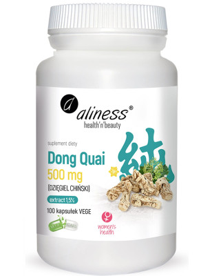 ALINESS DONG QUAI 1,5% 500mg - 100kaps vege
