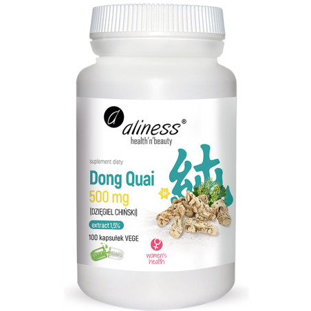 ALINESS DONG QUAI 1,5% 500mg - 100kaps vege
