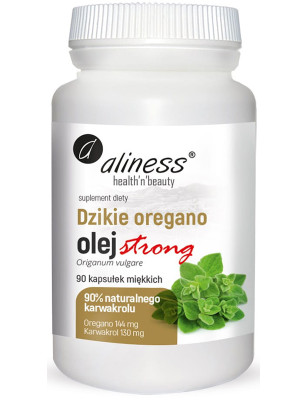 ALINESS DZIKIE OREGANO OLEJ 100% STRONG - 90kaps