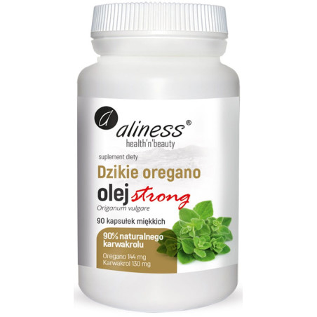 ALINESS DZIKIE OREGANO OLEJ 100% STRONG - 90kaps