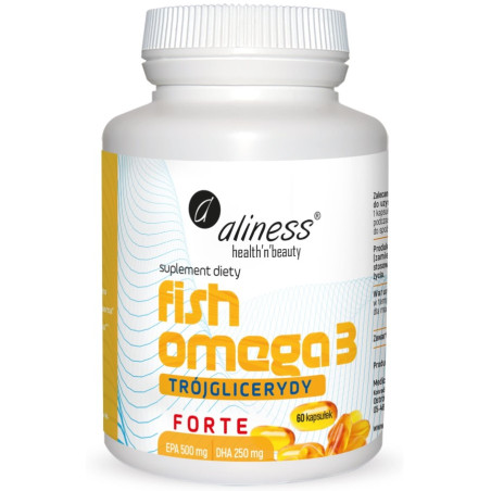 ALINESS FISH OMEGA 3 FORTE 500/250mg - 60 kaps 