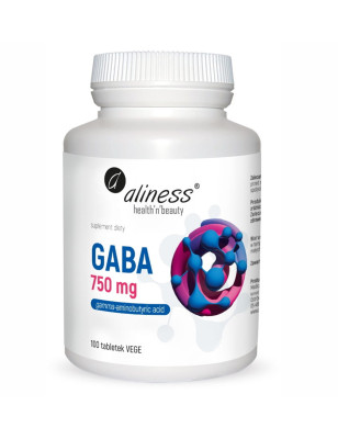 ALINESS GABA 750 mg - 100 tabl vege