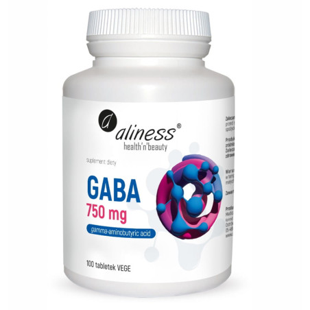 ALINESS GABA 750 mg - 100 tabl vege