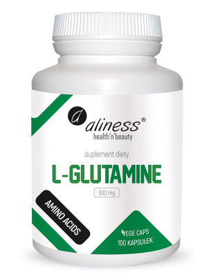 ALINESS L-GLUTAMINE 500mg - 100 kaps 